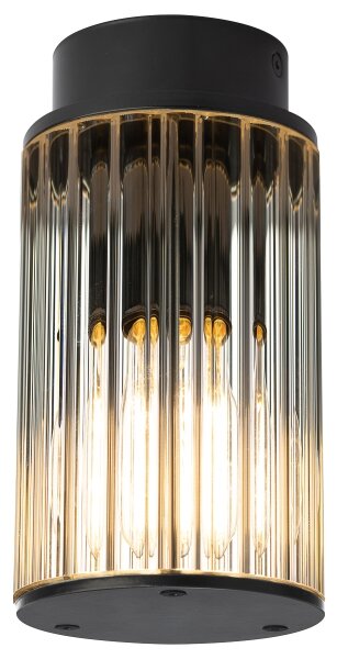 Argon 8773 - Venkovní stropní svítidlo NORFOLK 1xE27/15W/230V IP44 černá