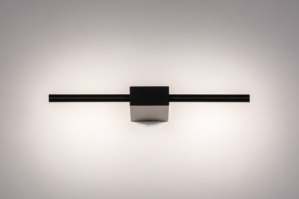 Nástěnné designové LED svítidlo Genesis 30 Black (LMD)