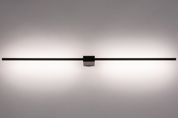 Nástěnné designové LED svítidlo Genesis 90 Black (LMD)