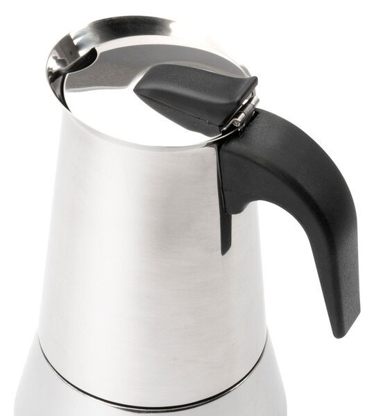 Moka konvička z nerezové oceli ve stříbrné barvě 400 ml Trevi – Leopold Vienna