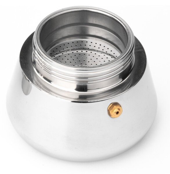 Moka konvička z nerezové oceli ve stříbrné barvě 400 ml Trevi – Leopold Vienna
