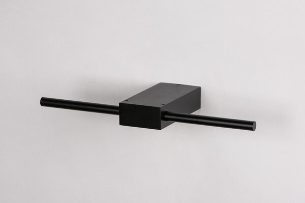 Nástěnné designové LED svítidlo Genesis 30 Black (LMD)
