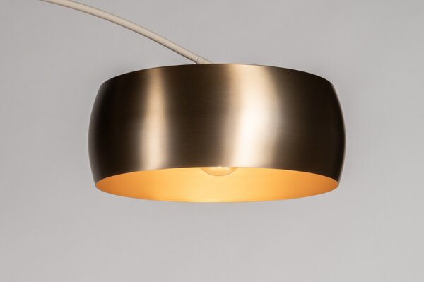 Stojací oblouková lampa Bond Gold Big (LMD)