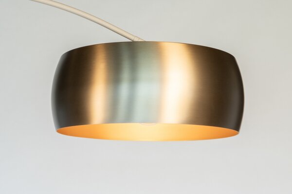 Stojací oblouková lampa Bond Gold Big (LMD)