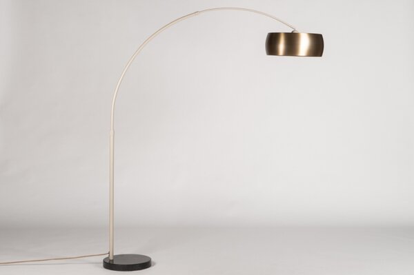 Stojací oblouková lampa Bond Gold Big (LMD)