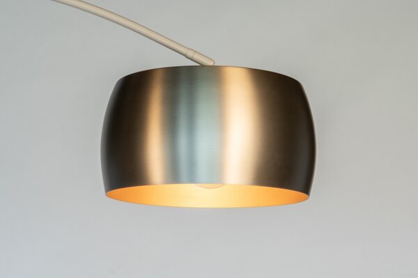 Stojací oblouková lampa Bond Gold (LMD)