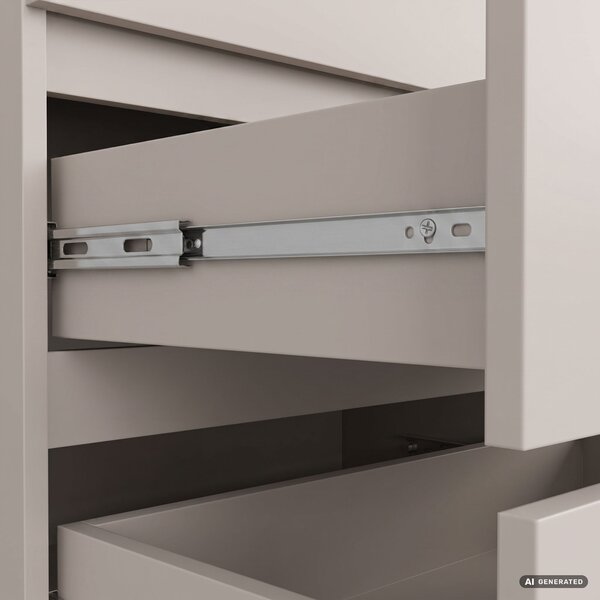 Ak furniture Komoda CLP 6SZ 140 cm kašmír