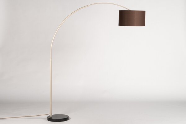 Stojací oblouková lampa Adamo Brown Filliore (LMD)