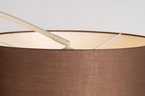 Stojací oblouková lampa Adamo Brown Filliore (LMD)