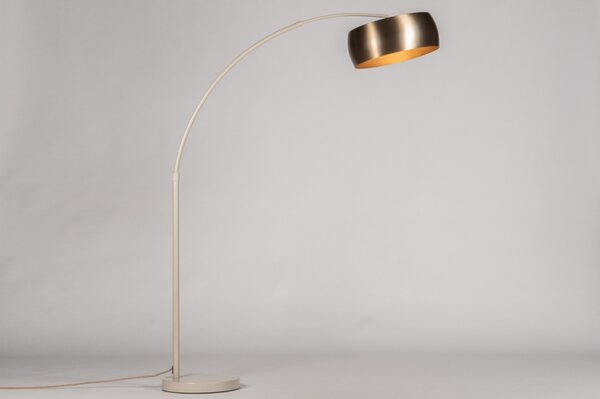 Stojací oblouková lampa Bond Gold Big (LMD)