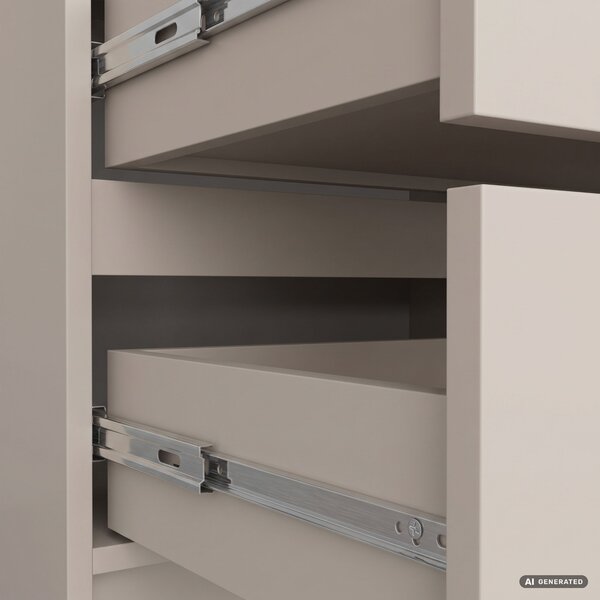 Ak furniture Komoda CLP K60 4SZ 60 cm kašmír