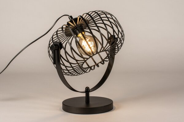 Stolní lampa Ontario Mayor Nero (LMD)