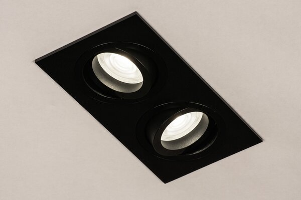 Zápustné svítidlo Smart Black Duo (LMD)