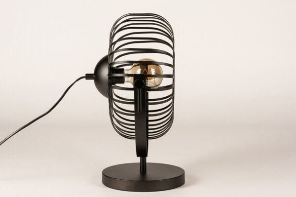 Stolní lampa Ontario Mayor Nero (LMD)