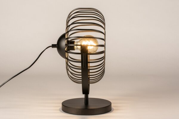 Stolní lampa Ontario Mayor Nero (LMD)