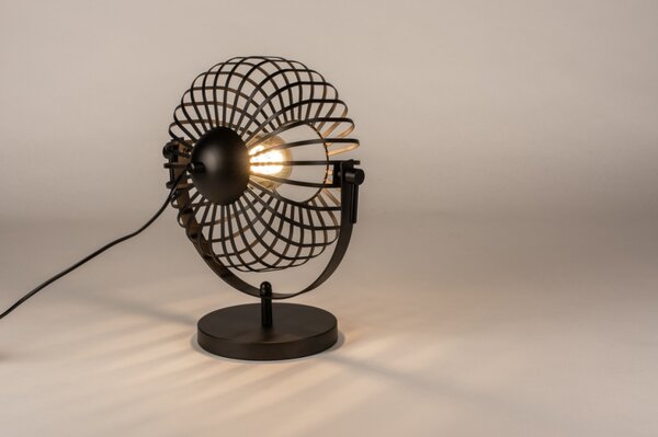 Stolní lampa Ontario Mayor Nero (LMD)