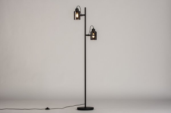 Stojací lampa Contrade Black II (LMD)