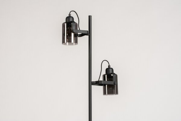 Stojací lampa Contrade Black II (LMD)