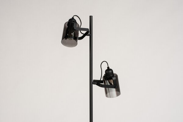 Stojací lampa Contrade Black II (LMD)