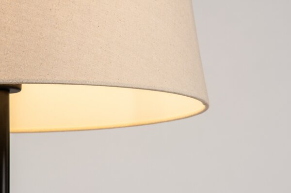 Stojací lampa Lentta Taupe and Black (LMD)