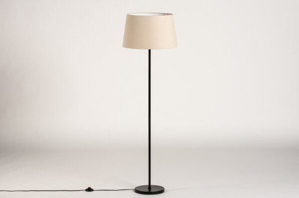 Stojací lampa Lentta Taupe and Black (LMD)