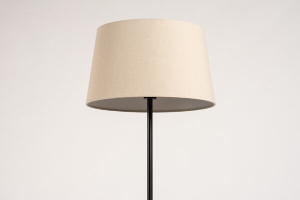 Stojací lampa Lentta Taupe and Black (LMD)