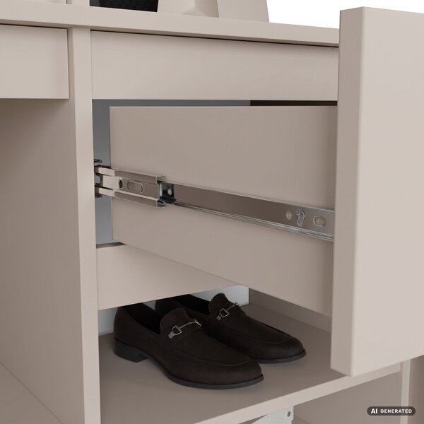 Ak furniture Předsíňová stěna Entro 95 cm kašmír