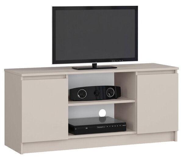 Ak furniture TV stolek CLP 2D 1P 120 cm kašmír