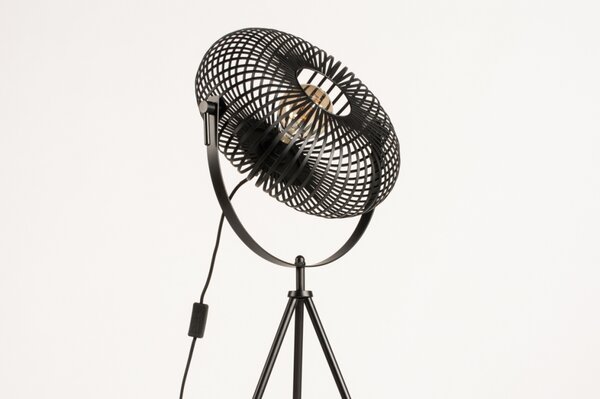 Stojací lampa Ontario Mayor Nero (LMD)