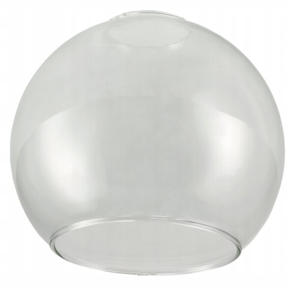 BERGE LED lustr závěsné svítidlo E27, skleněná koule, průhledné