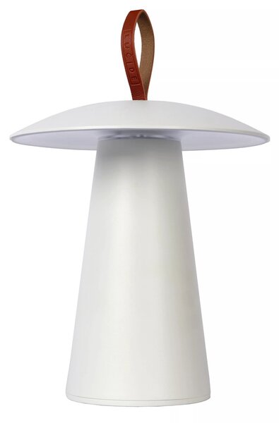 Lucide 27500/02/31 LED dekorativní venkovní stolní lampička La Donna 1x2W | 263lm | 2700K | IP54 - stmívatelná, bílá