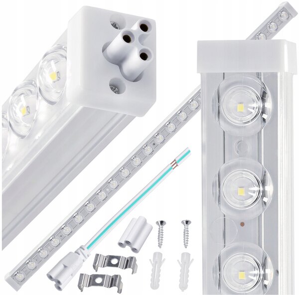 LED lampa NEPTUN 120cm - 36W -3600lm - IP20 - 4500K - neutrální bílá BERGE