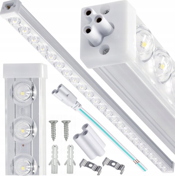 LED lampa NEPTUN 120cm - 36W -3600lm - IP20 - 4500K - neutrální bílá BERGE