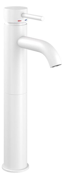Umyvadlová baterie DRAGOR 29 cm matná bílá