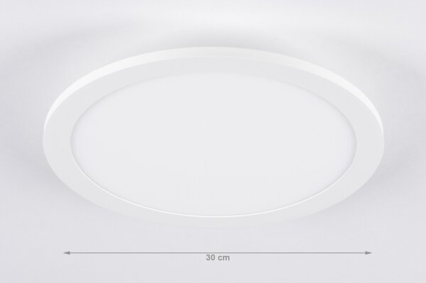 Stropní stmívatelné LED svítidlo Basic Round White 30 (LMD)