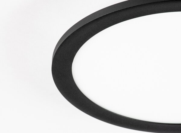 Stropní stmívatelné LED svítidlo Basic Round Black 30 (LMD)