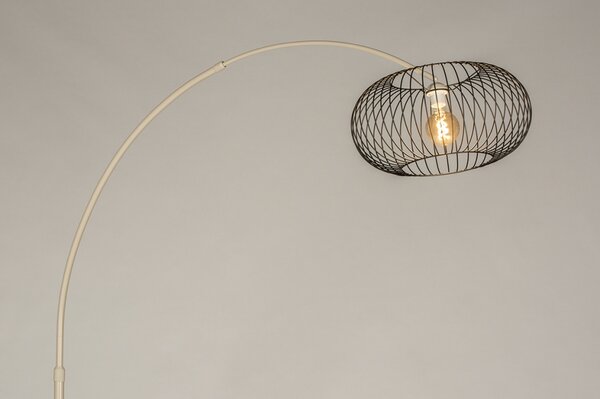 Stojací oblouková lampa Mayor Taupe Big (LMD)