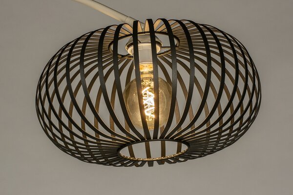 Stojací oblouková lampa Mayor Taupe (LMD)