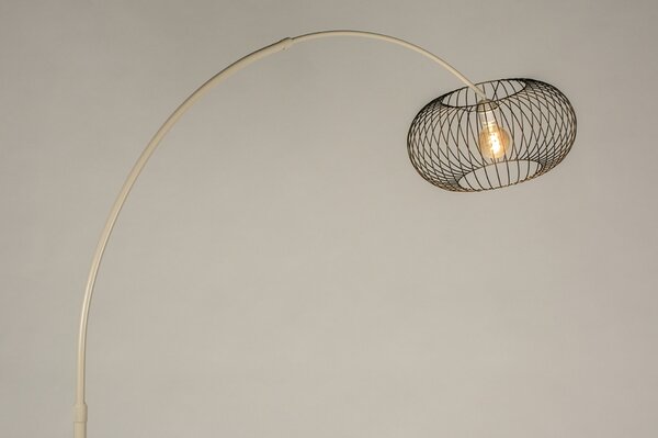 Stojací oblouková lampa Mayor Taupe Big (LMD)