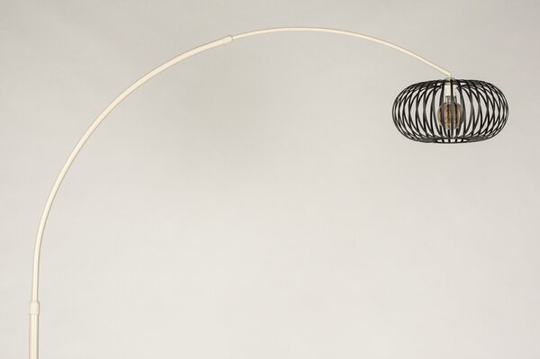 Stojací oblouková lampa Mayor Taupe (LMD)