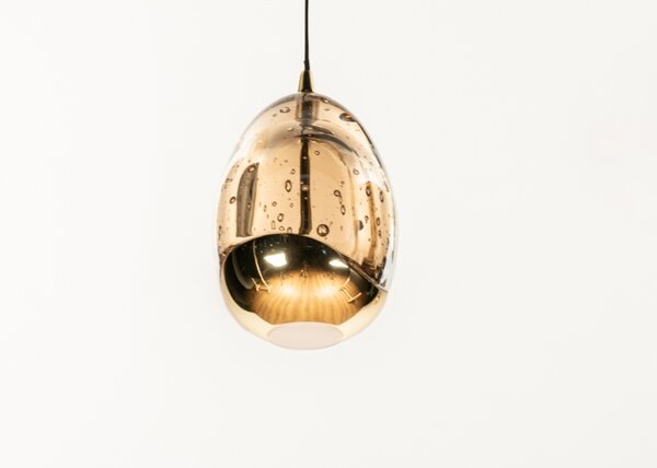 Závěsné designové svítidlo nad schodiště Benelux Gold 15 (LMD)