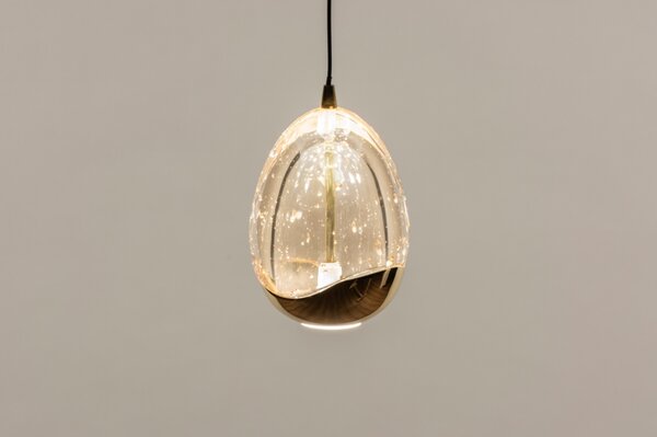 Závěsné designové minimalistické svítidlo Benelux Gold (LMD)