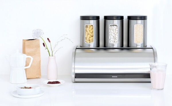 Brabantia Chlebník Roll Top matná ocel