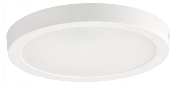 BERGE Přisazené LED stropní svítidlo 18W - 1980lm - 4000k - bílý kruh