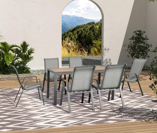 ZAHRADNÍ SESTAVA kov, plast Gardenson - Online Only zahradní nábytek, Online Only