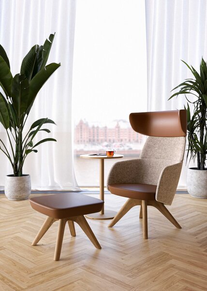 RIM - Křeslo WINX LOUNGE WX 886.16 s vysokým opěrákem