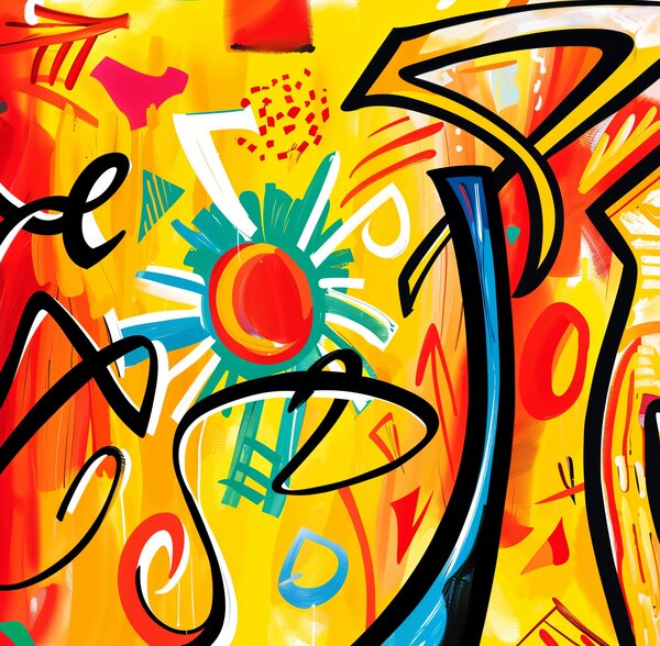 Obraz na plátně - Divokými kontrasty FeelHappy.cz Velikost obrazu (šířka x výška): 60 x 20 cm