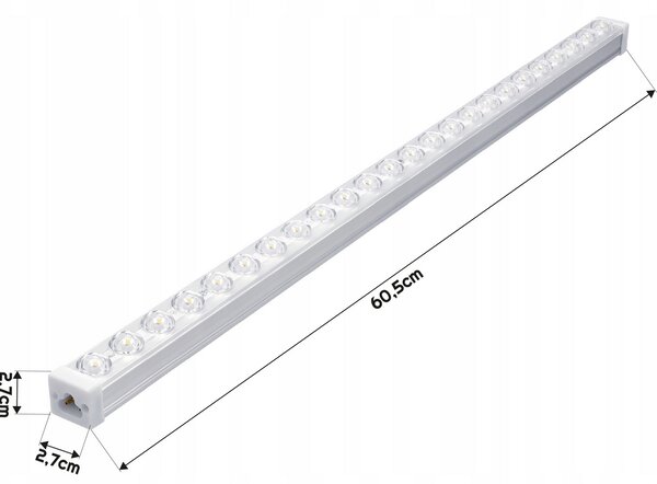 BERGE LED lampa NEPTUN 60cm - 18W -1800lm - IP20 - 4000K - neutrální bílá