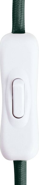 Globen Lighting stolní lampa Castello, zelená/béžová, výška 28 cm, Krémová / jantar, Obývací pokoj / jídelna, Textil / tkanina / hedvábí, Design