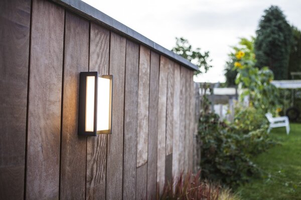 Lutec 5193001118 LED venkovní nástěnná lampa Qubo 1x18W | 1100lm | 3000K | IP54 - vysoká svítivost